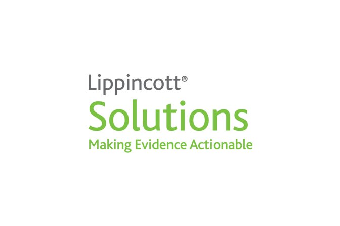Lippincott Solutions, making evidence actionable logo