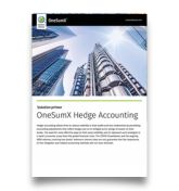 OneSumX Hedge Accounting