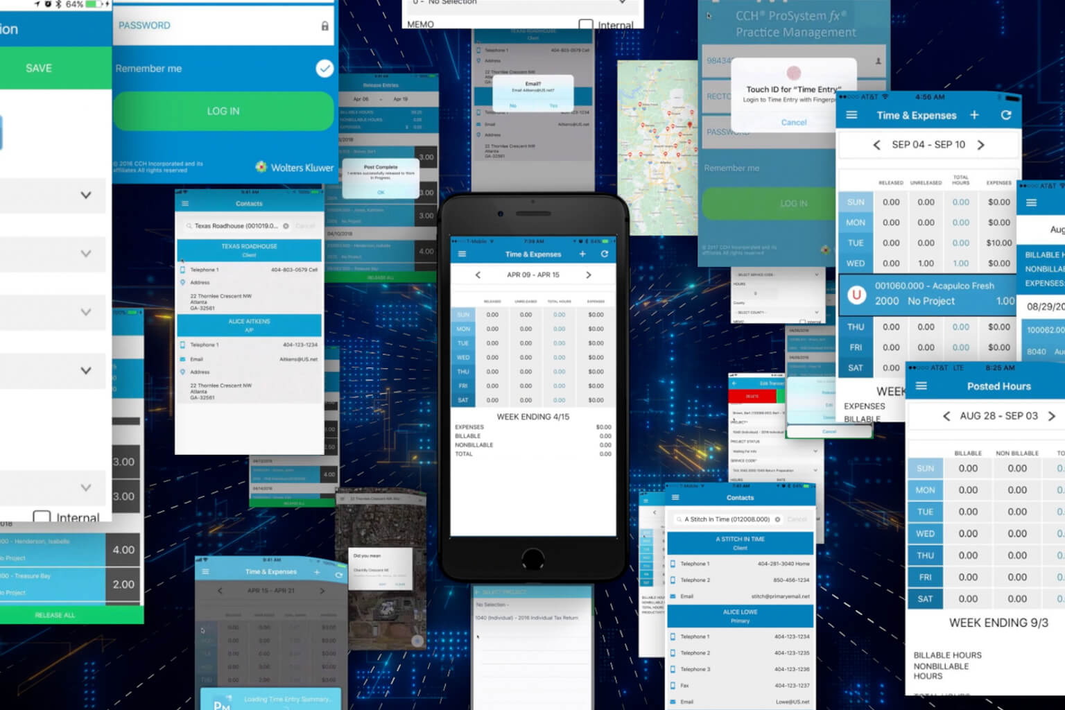 CCH ProSystem fx Practice Management Mobile Time