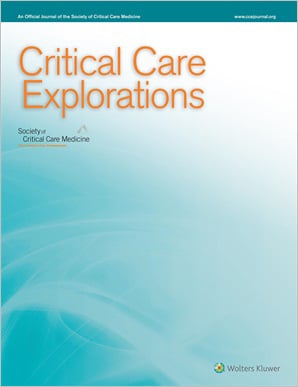 Critical Care Explorations cover