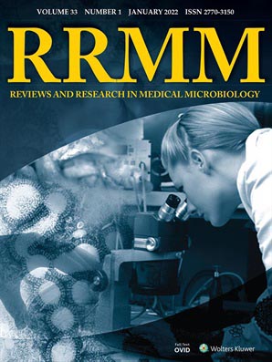 Reviews and Research in Medical Microbiology cover