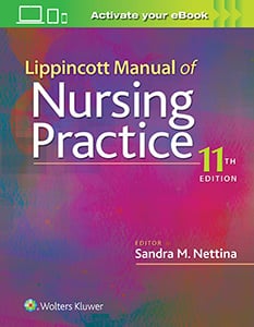 Lippincott Manual of Nursing Practice book cover