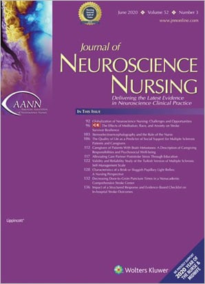 Journal of Neuroscience Nursing