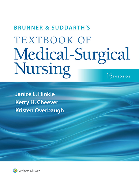 Brunner & Suddarth’s Textbook of Medical Surgical Nursing, 15th Edition book cover