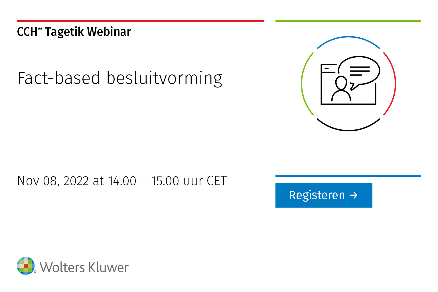 Fact-based besluitvorming - CCH Tagetik | Wolters Kluwer
