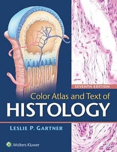 Color Atlas and Text of Histology book cover