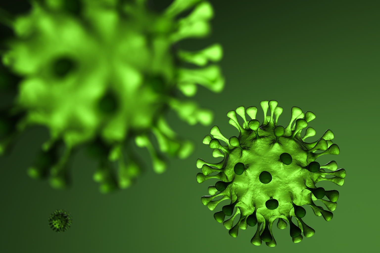 Coronavirus ,3d render