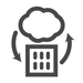 cloud-or-on-premise-gray-icon