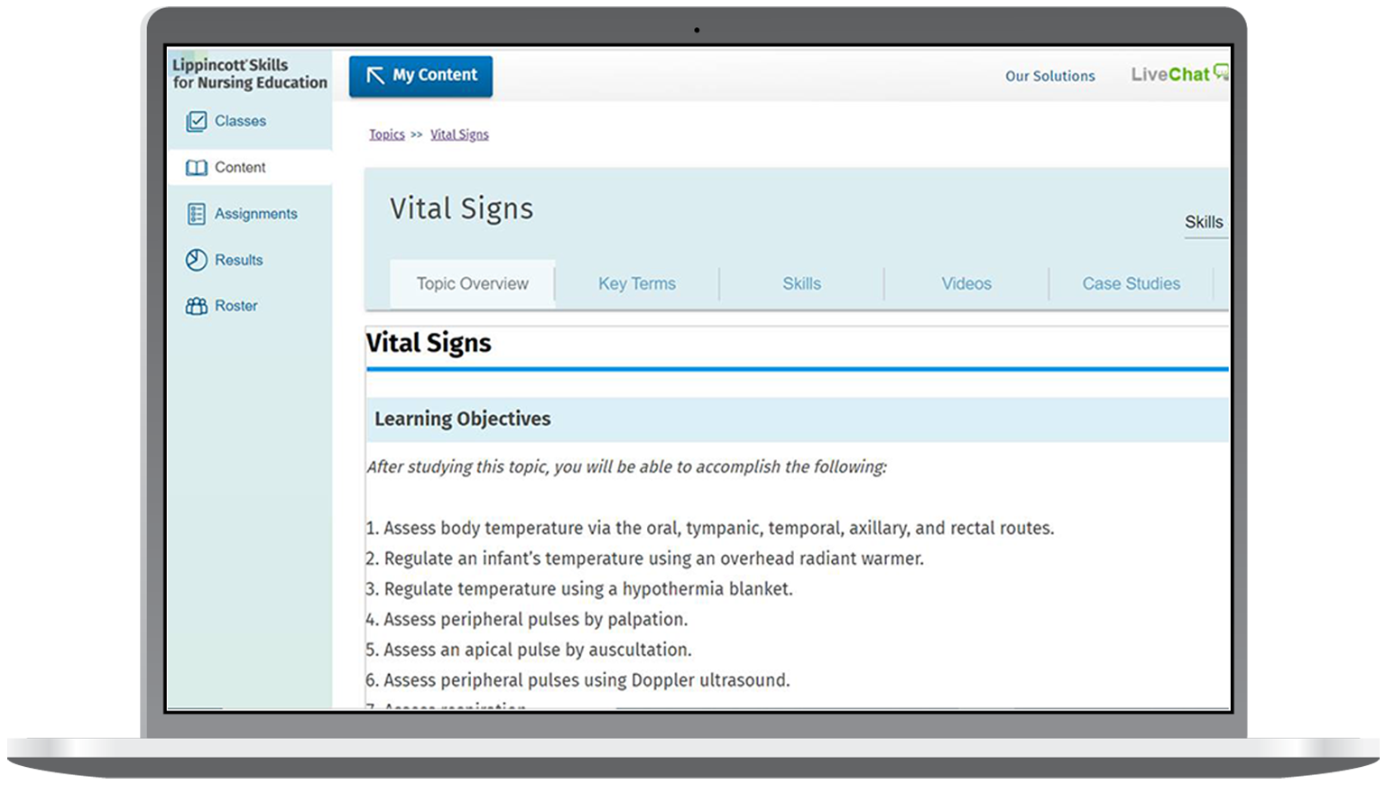 vSim for Nursing, Lippincott Nursing Education