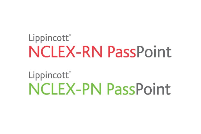 Lippincott NCLEX-RN PassPoint and NCLEX-PN PassPoint logos