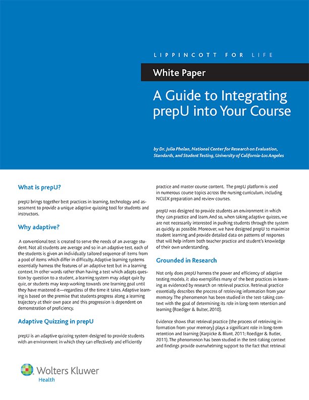 Image of the first page of the white paper