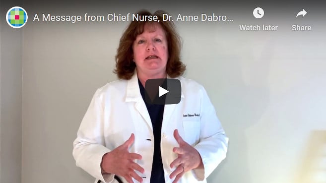 A Message from Chief Nurse Dr. Anne Dabrow Woods