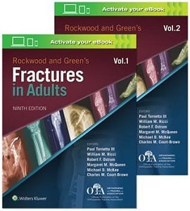 Rockwood and Green's Fractures in Adults book cover