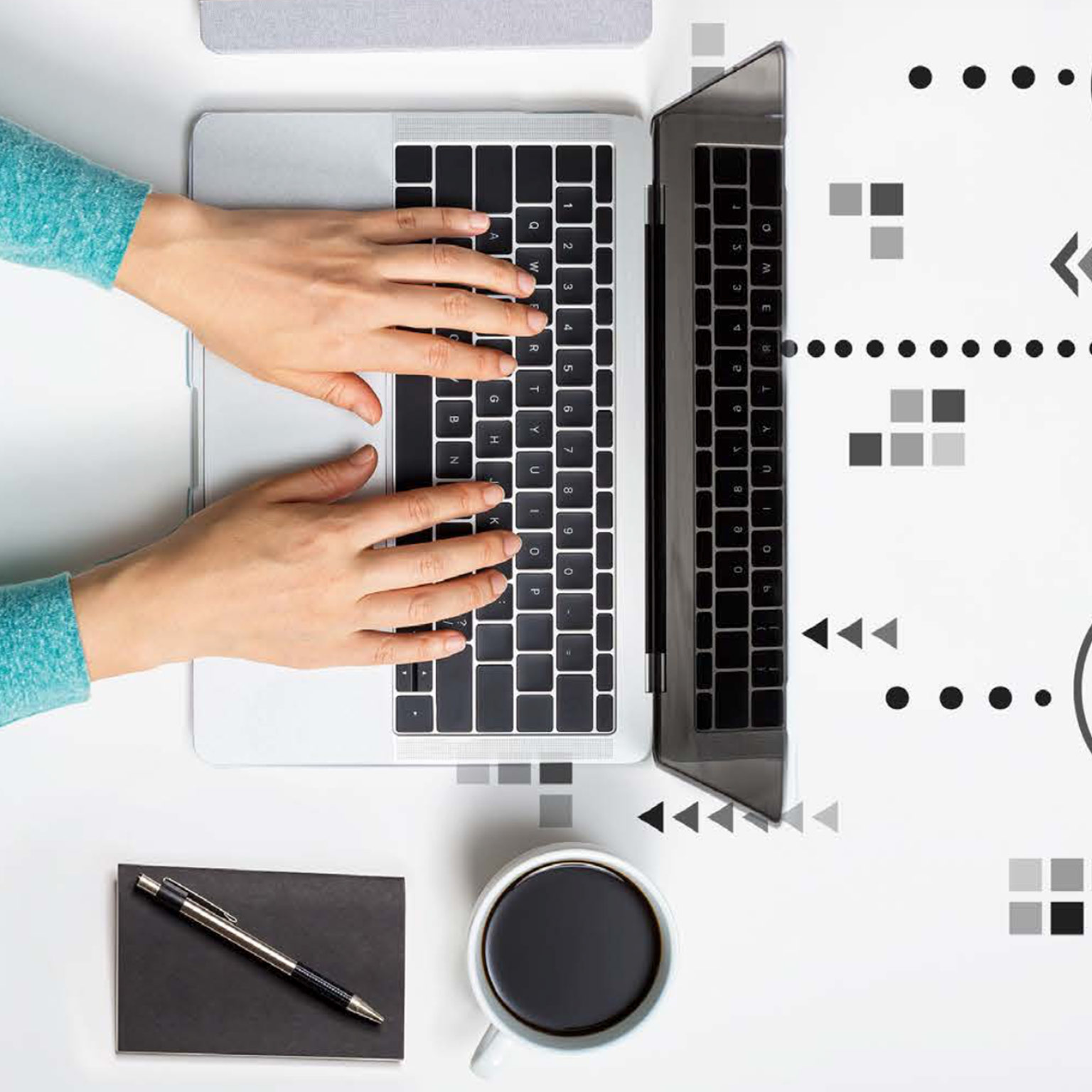 Person reading Future Ready Lawyer Report on a laptop