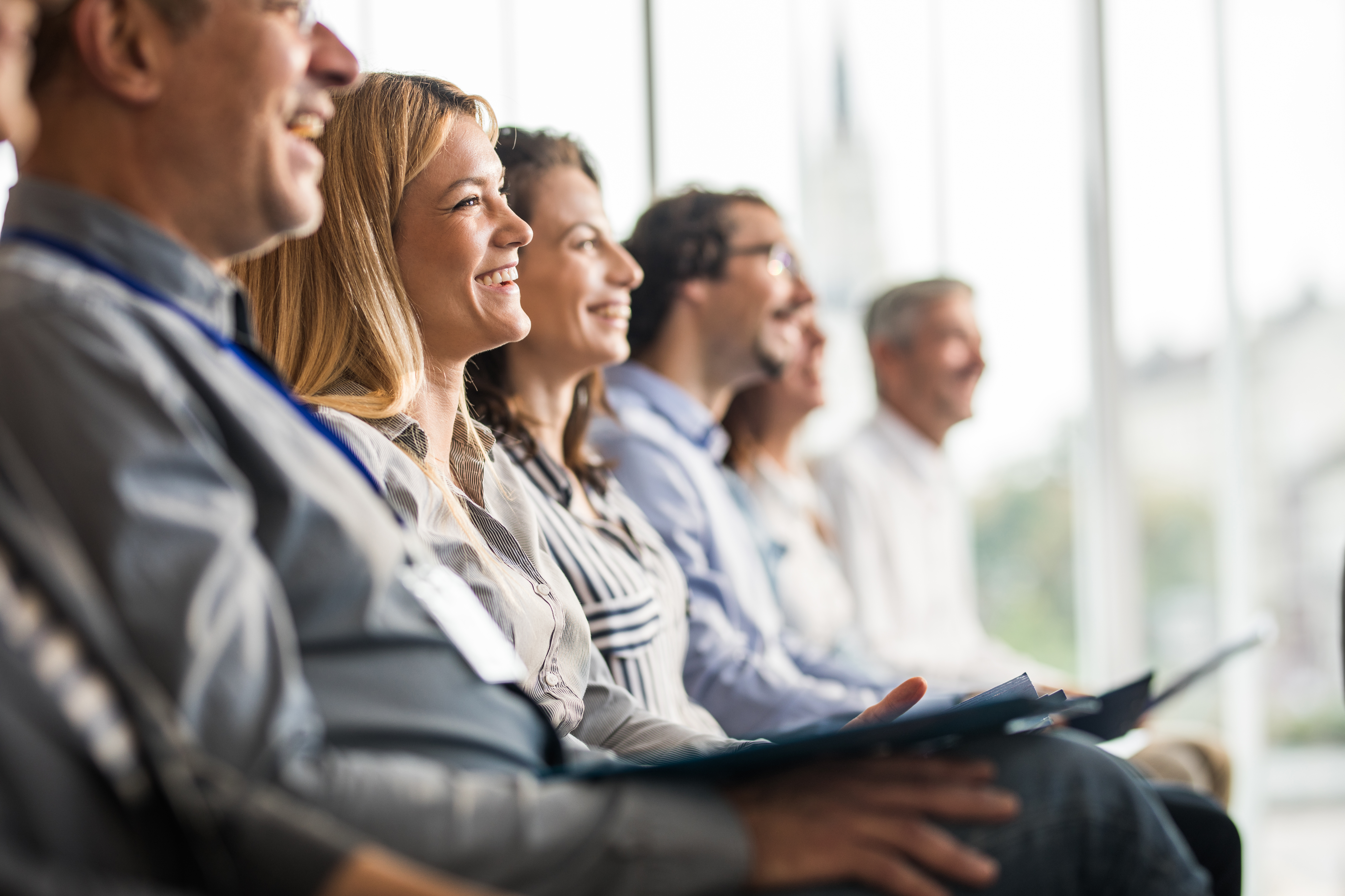 Audience at event