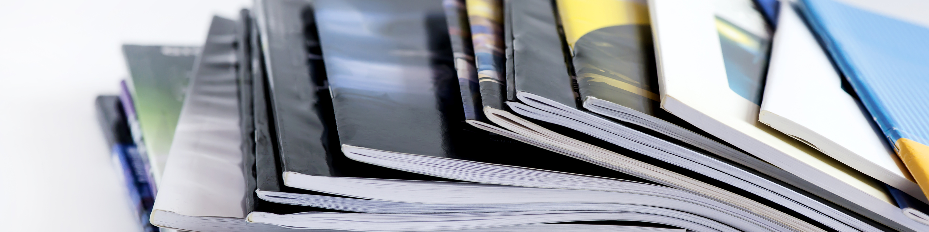 Stack of journals