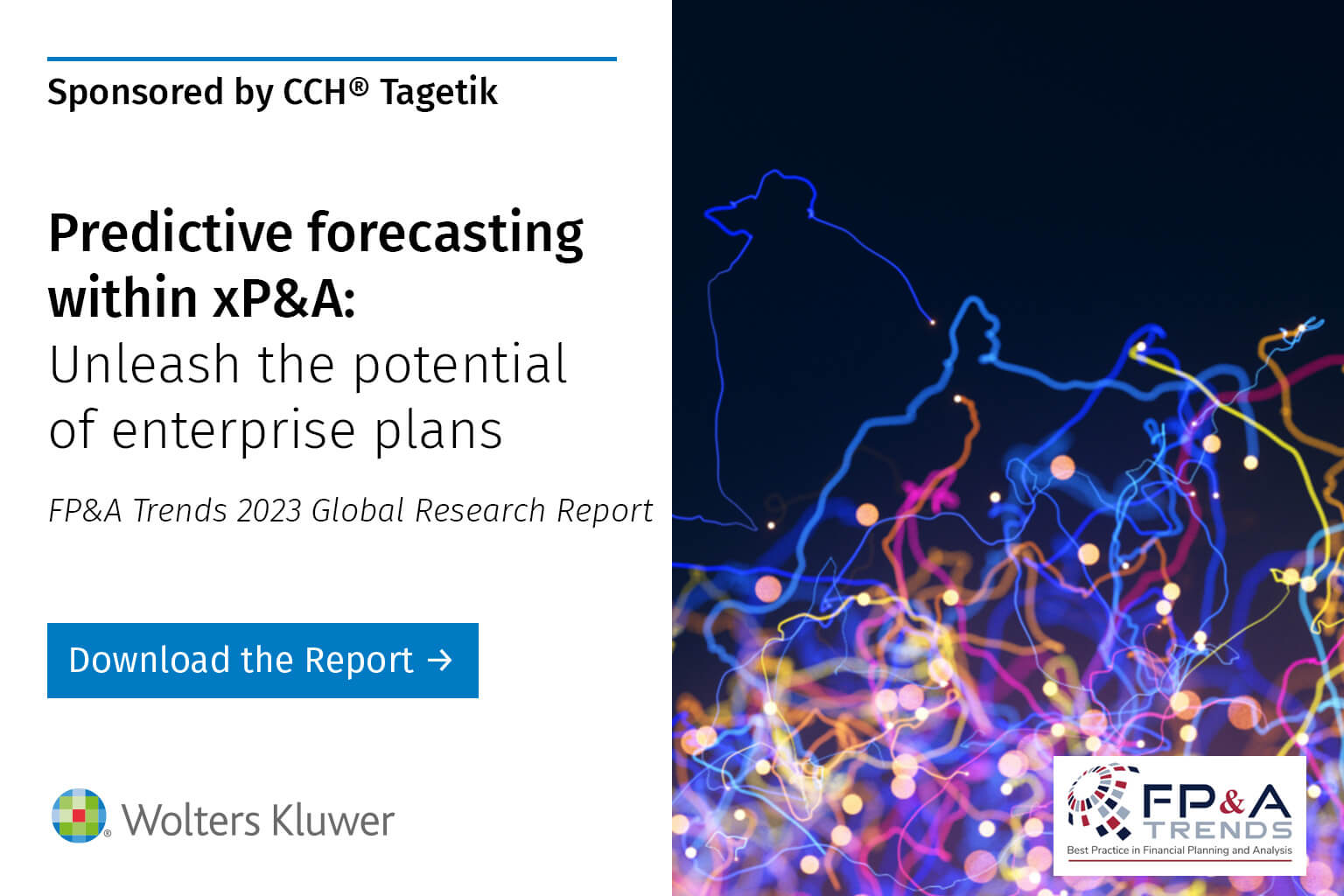 Predictive Forecasting Within XP&A - CCH® Tagetik | Wolters Kluwer