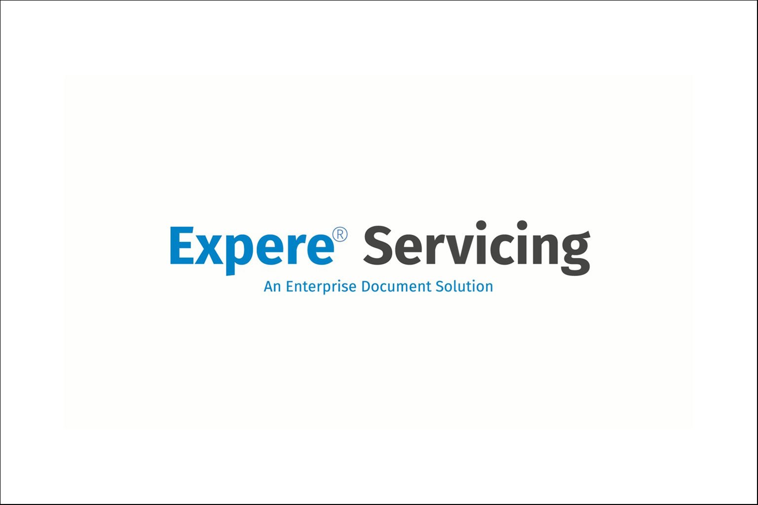 Expere Servicing