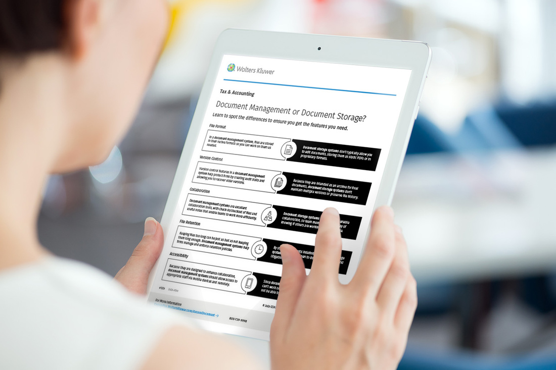 document management or document storage card image