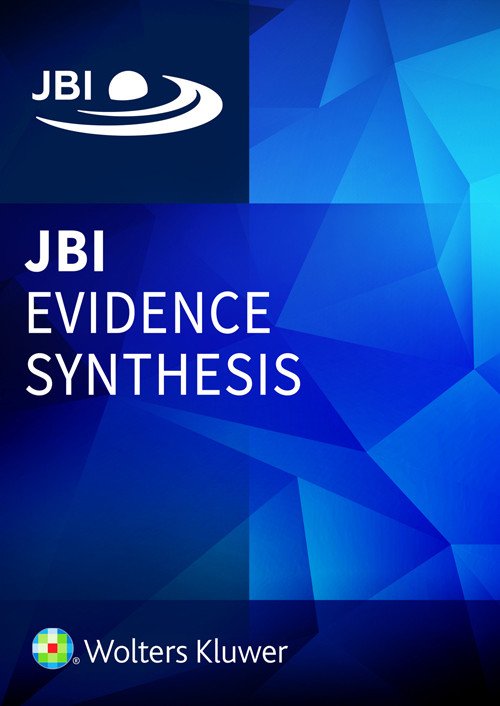 JBI Evidence Synthesis book cover