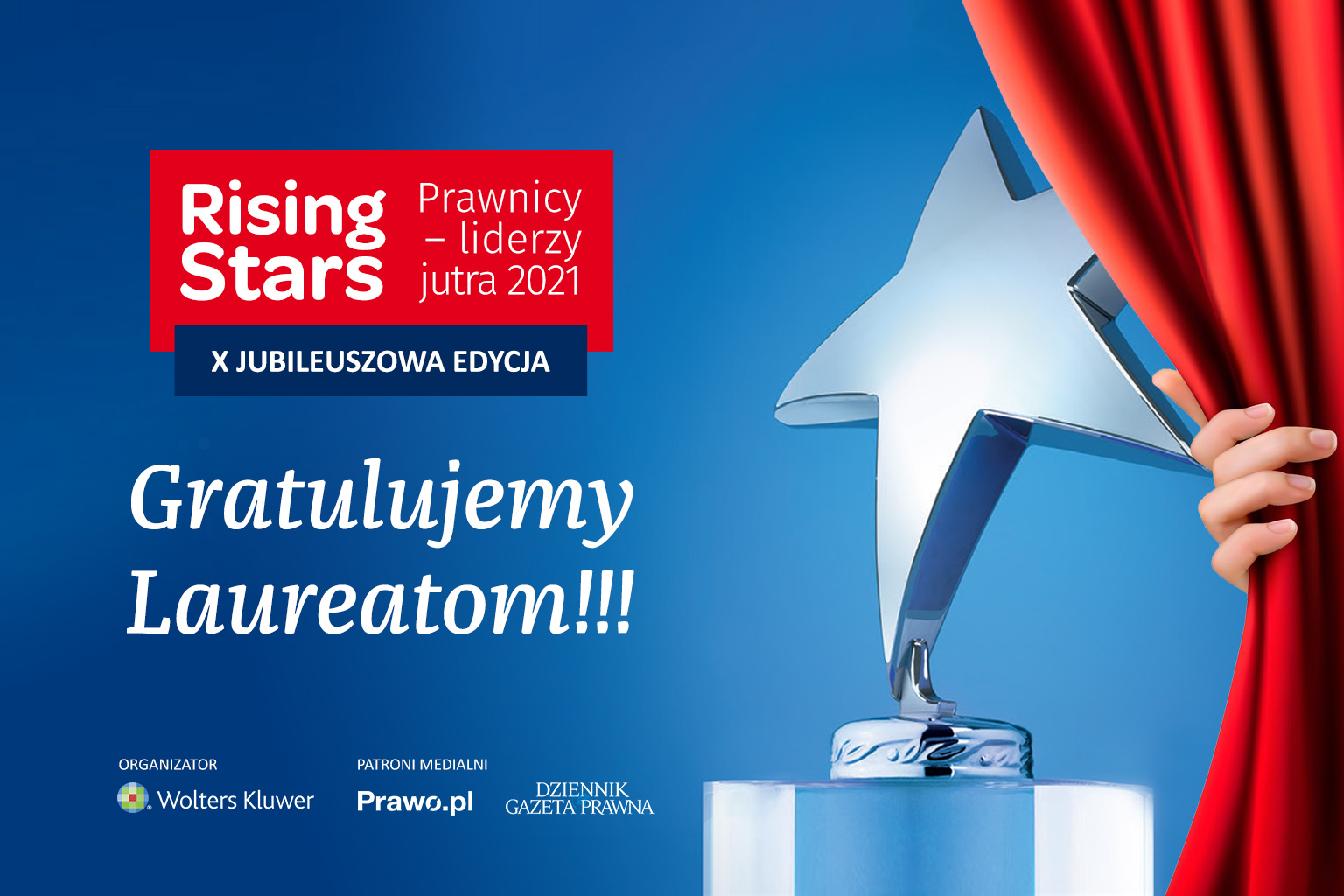 Konkurs Rising Stars 2021 rozstrzygnięty. Prawnicze gwiazdy nagrodzone!