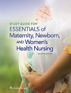 Study Guide for Essentials of Maternity, Newborn, and Women’s Health Nursing book cover