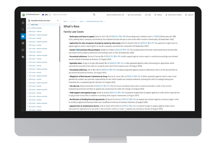 CCH iKnowConnect - Family Law - 5