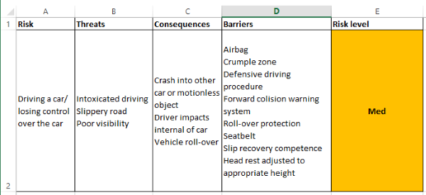 visual risk assessments