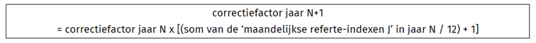 correctiefactor om verkoopwaarde buitenlands vastgoed te berekenen