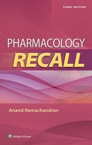 Pharmacology Recall book cover