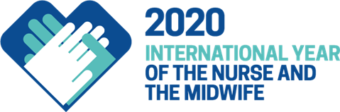 2020 International Year of the Nurse and the Midwife logo