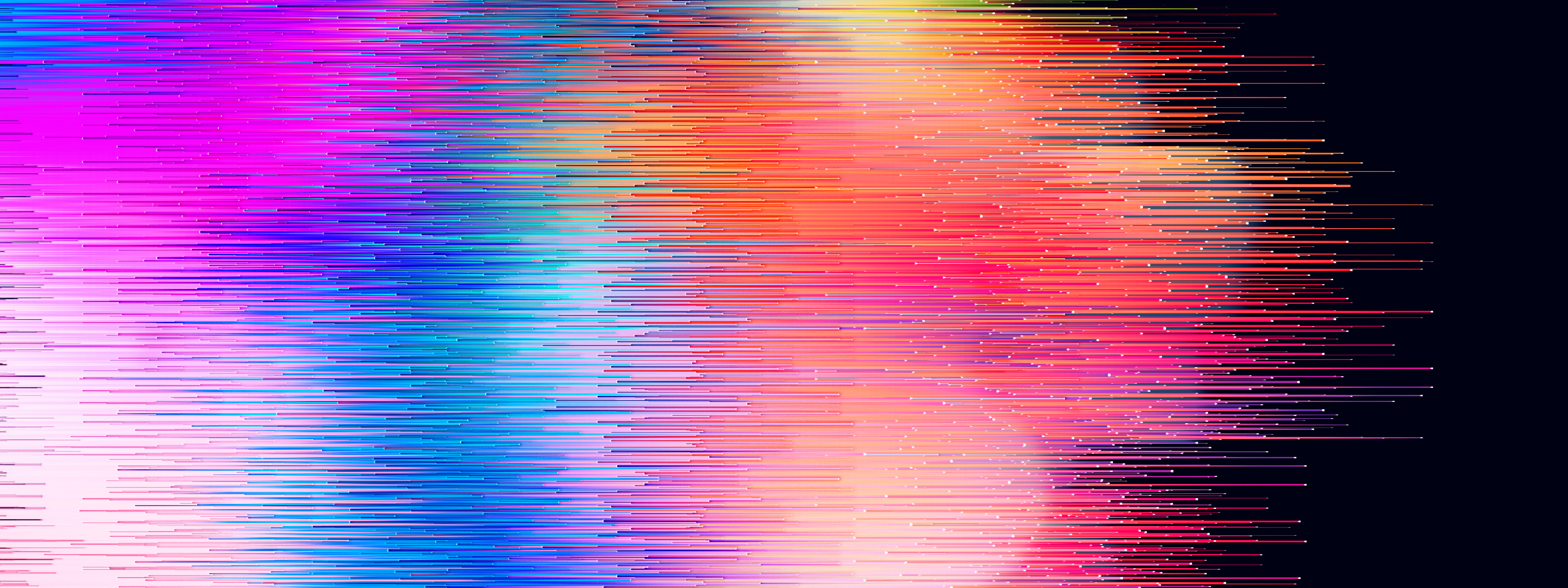 Digital Glitch Art Abstract Background Graphic Element Distorted Texture Geometric Extrude Horizontal Lines 