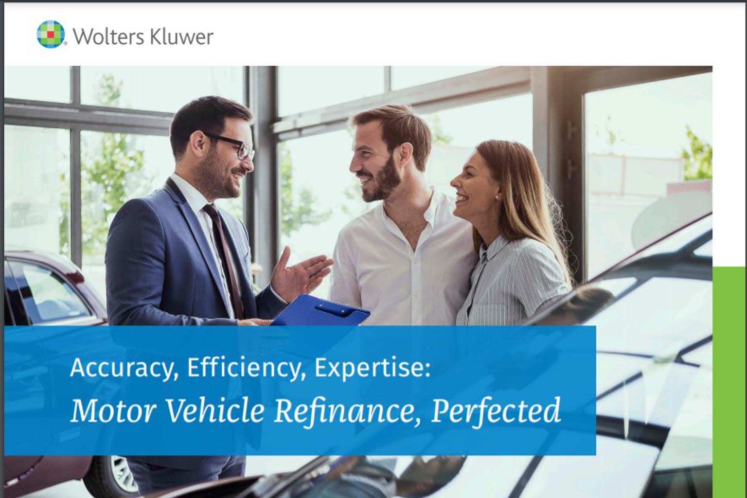 Motor Vehicle Refinance Perfected ebook
