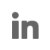 LinkedIn logo icon in rounded square box
