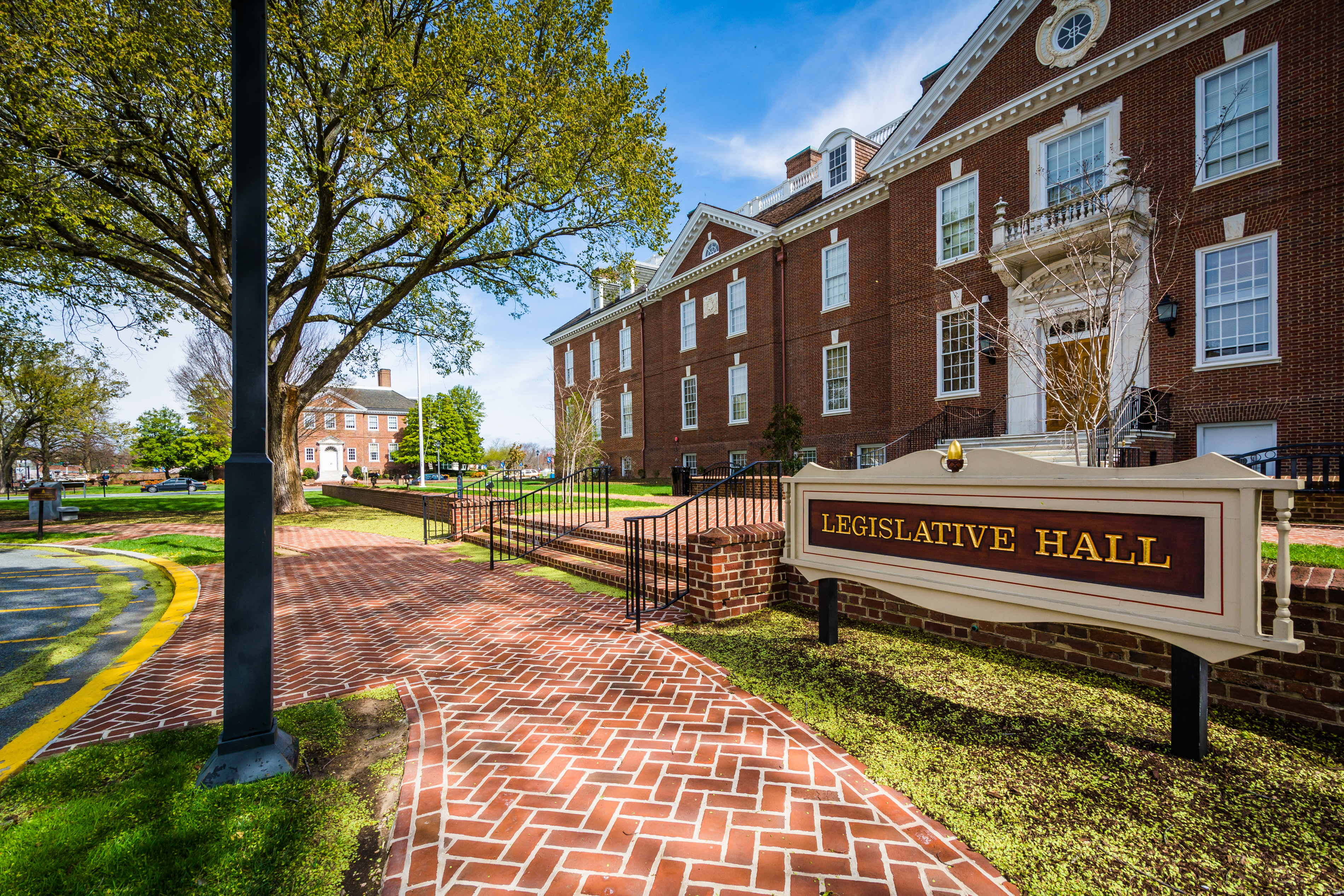 The Delaware State Capitol Building in Dover, Delaware