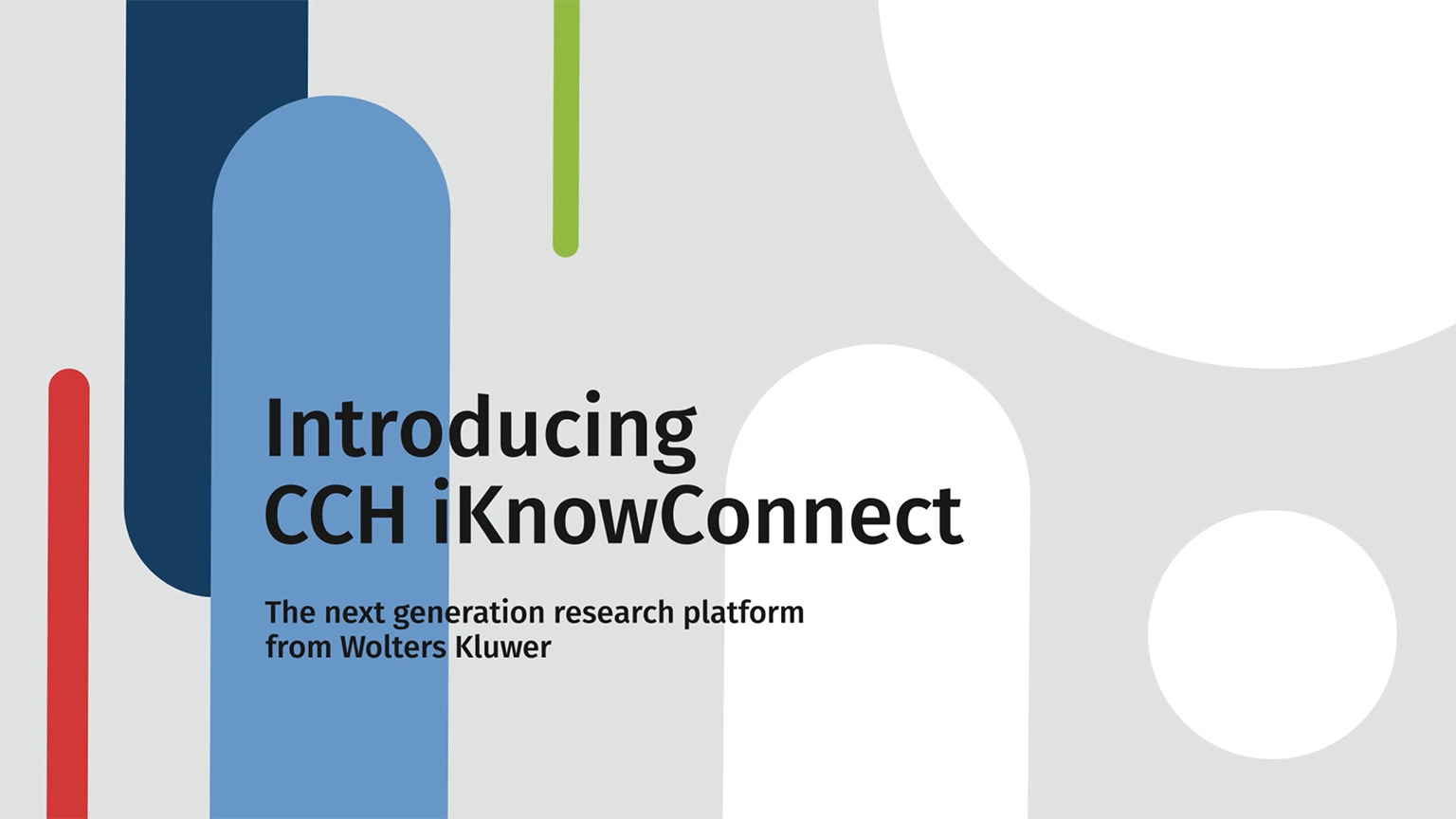 Screenshot of Introducing CCH iKnowConnect (launched) video