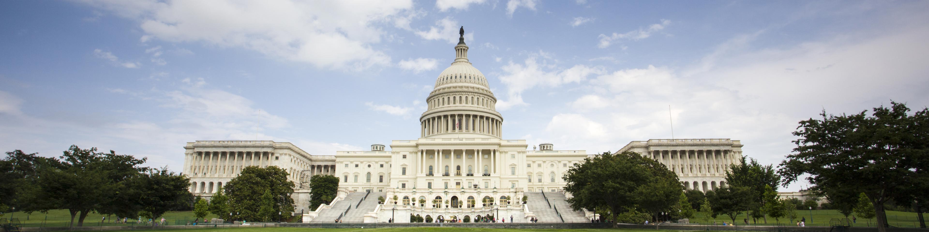 a photo of the U.S. Capitol Building in Washington D.C.