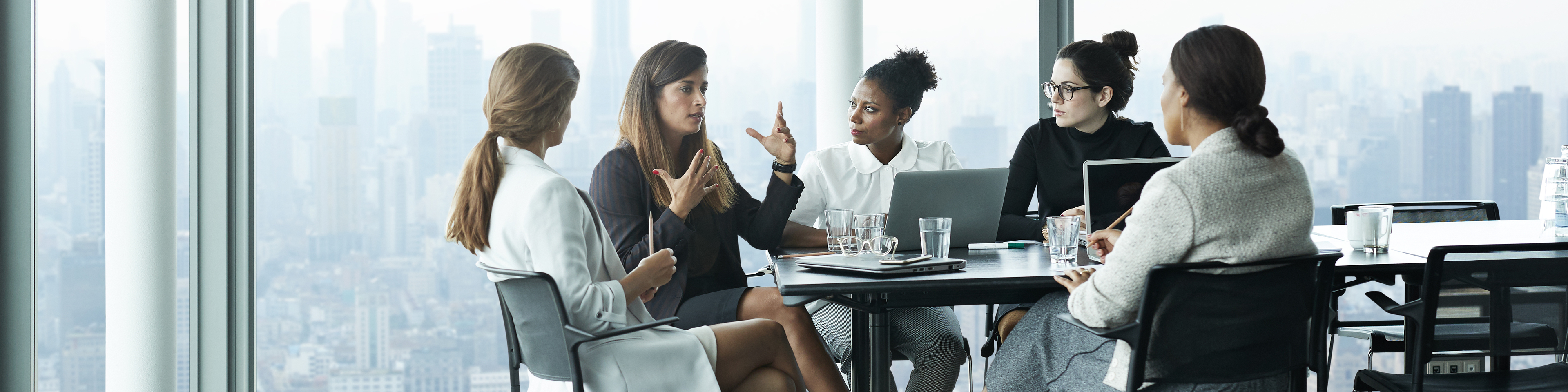 Women in Group Discussion