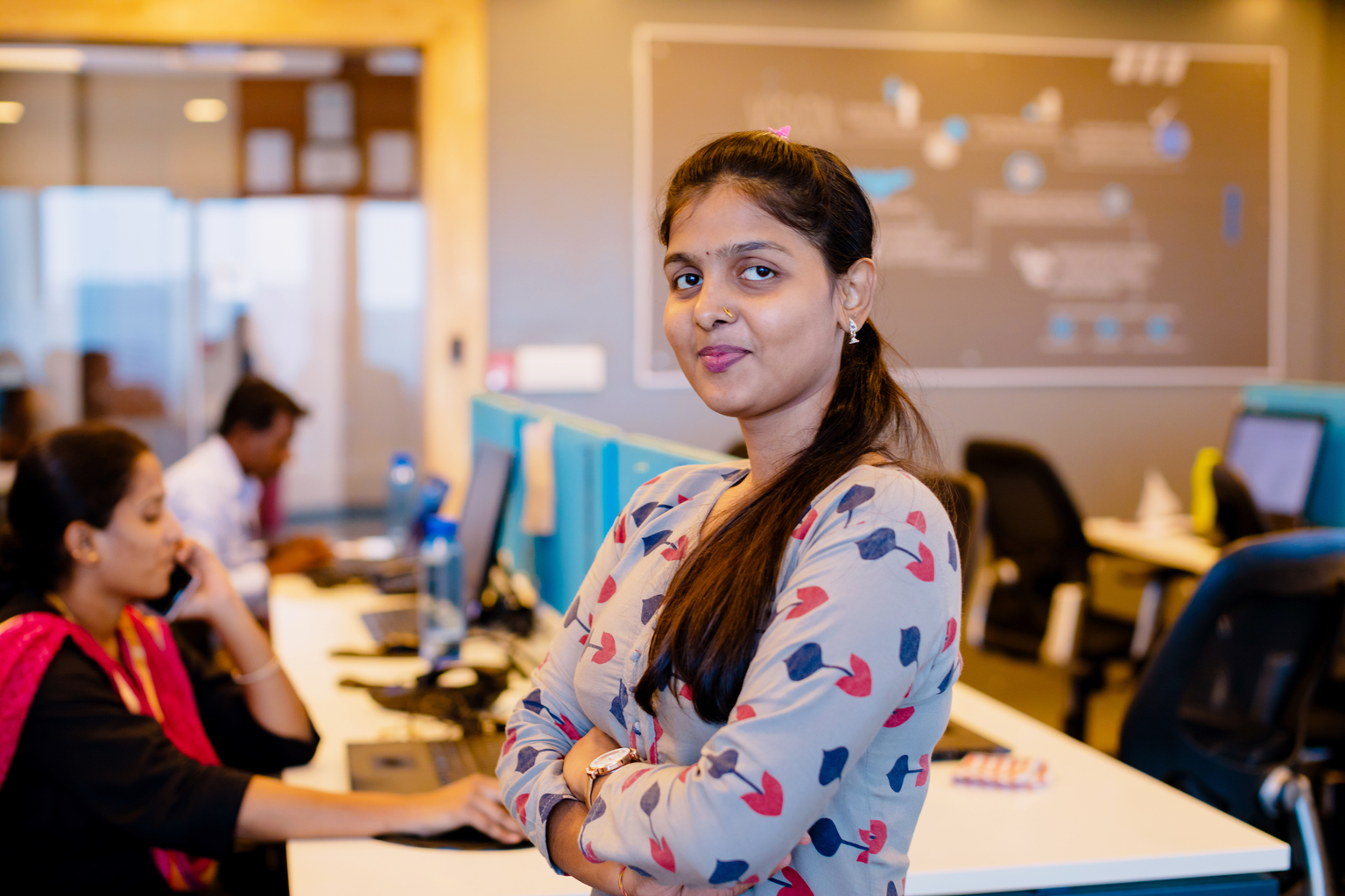 Portrait of a Female Business Executive