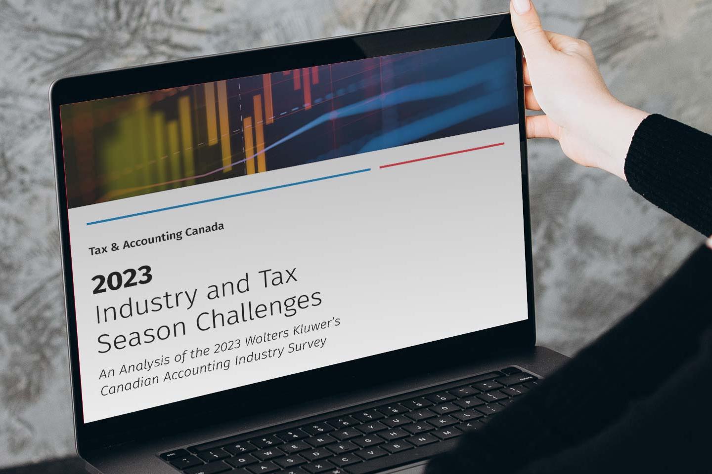 Canadian Industry and Tax Season Challenges Report released: Industry insights discussed
