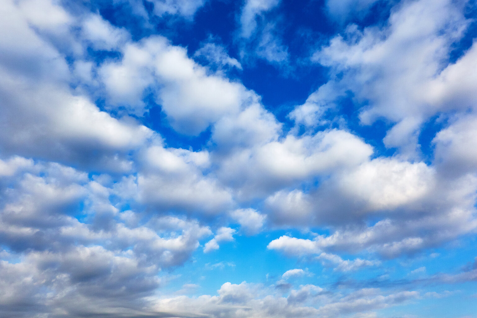 Low Angle View Of Clouds In Blue Sky in Fujisawa, Japan,