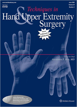 Techniques in Hand & Upper Extremity Surgery cover