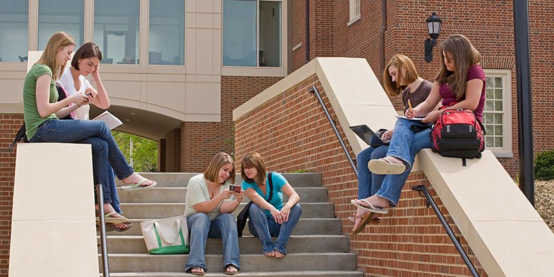 students-outside