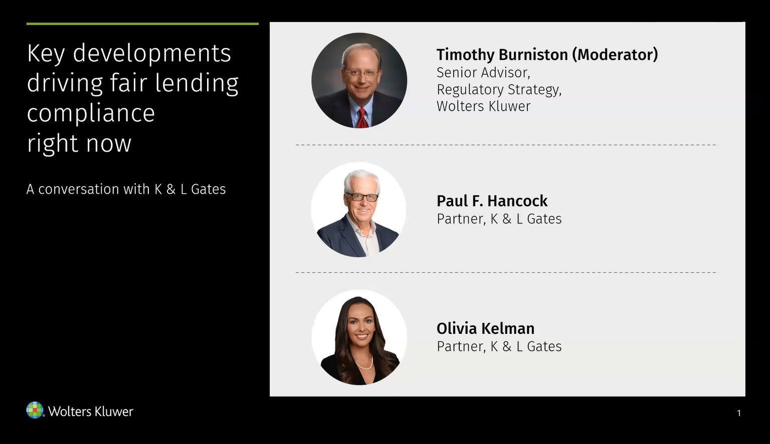 Recorded Webinar: Key developments driving fair lending compliance right now