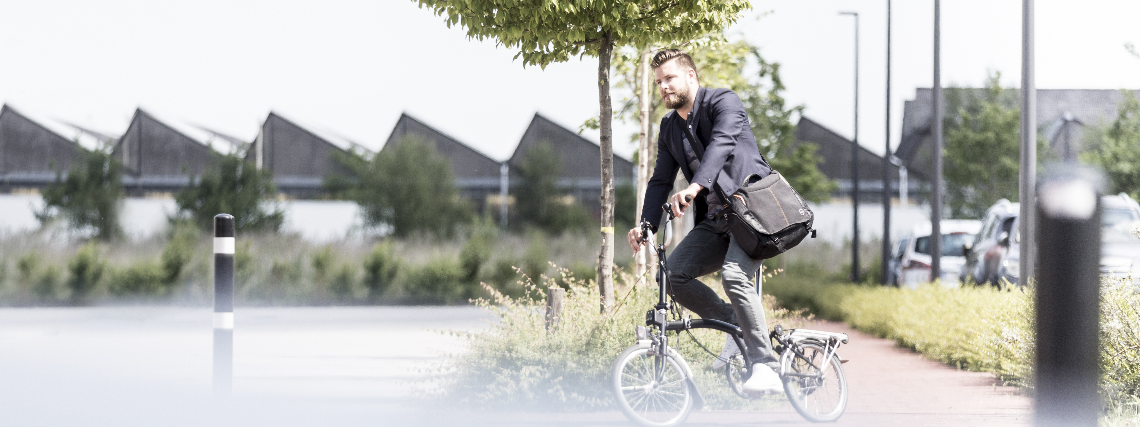 bike ofice worker