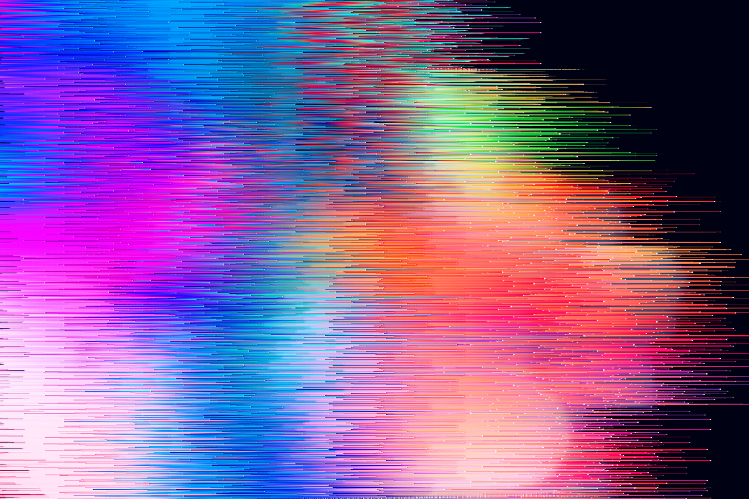 Digital Glitch Art Abstract Background Graphic Element Distorted Texture Geometric Extrude Horizontal Lines 