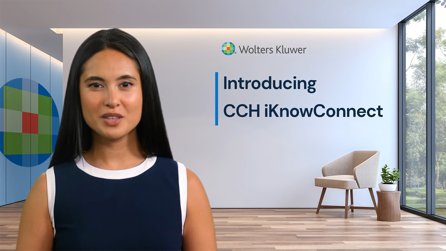 Screenshot of Introducing CCH iKnowConnect video