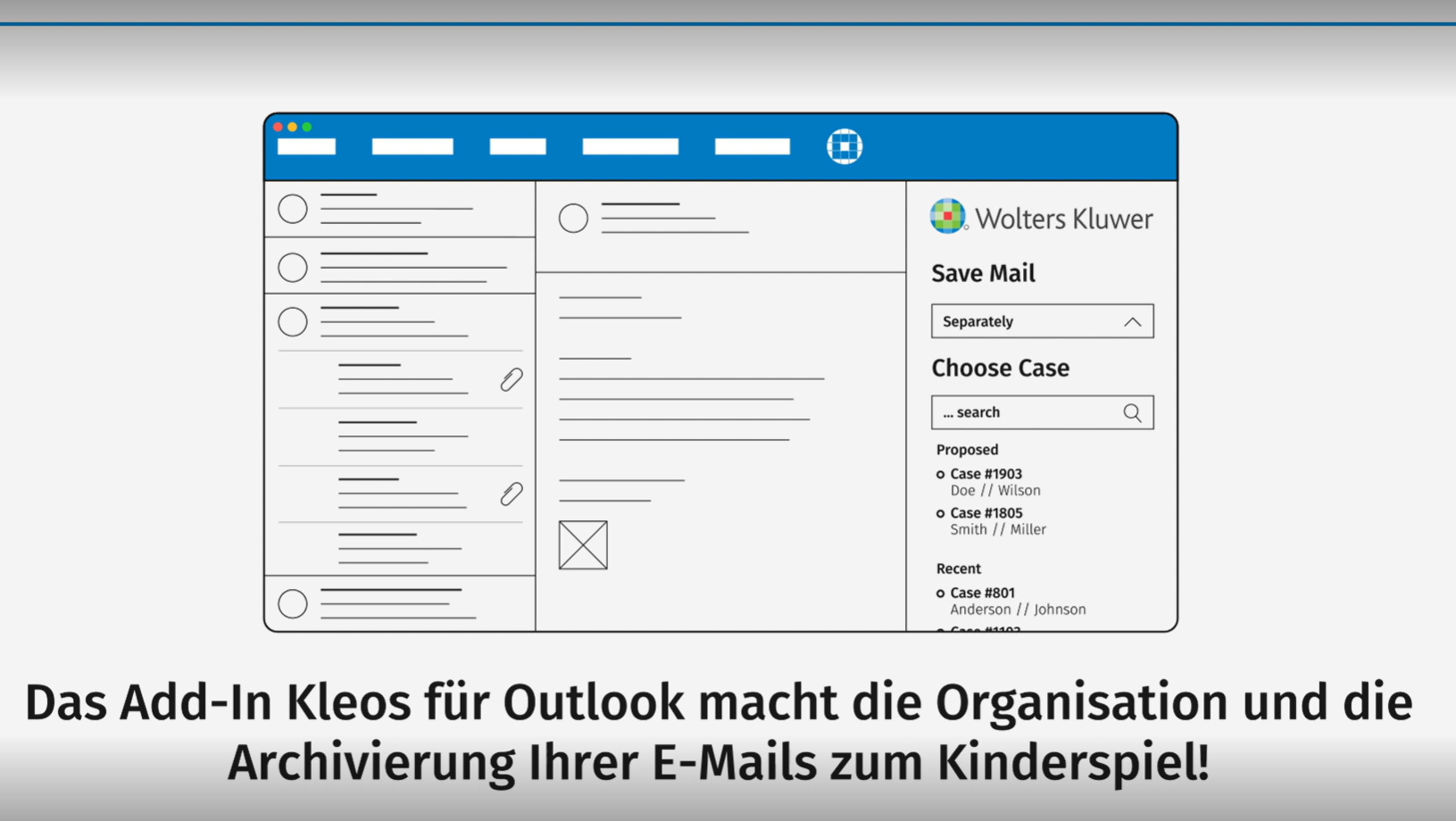 Kleos Add-Ins für Microsoft 365