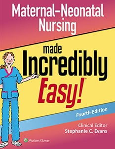 Maternal-Neonatal Nursing Made Incredibly Easy! book cover