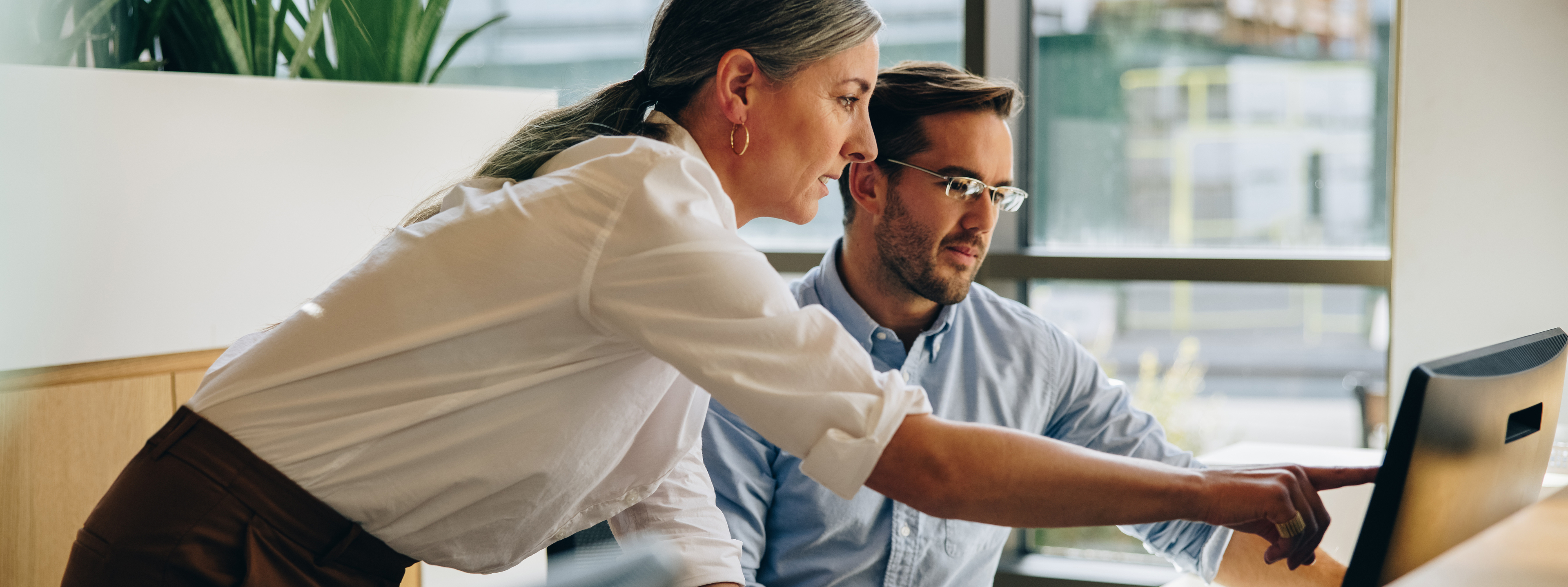 Business people working together in office